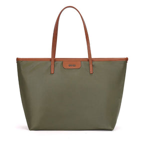 Bolsa Shopper Nylon Vermelho Ruby Alça De Ombro -