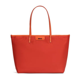 Bolsa Shopper Nylon Vermelho Ruby Alça De Ombro -