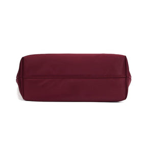 Bolsa Shopper Nylon Vermelho Ruby Alça De Ombro -