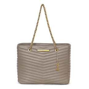 Bolsa Shopper Preta Matelassê Alça De Ombro -