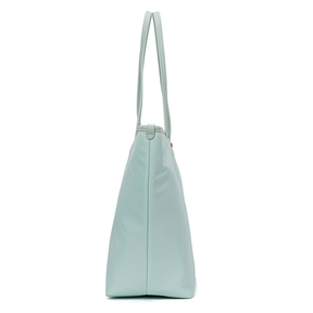 Bolsa Shopper Universitária Grande De Nylon Verde -