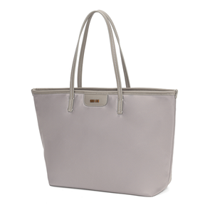 Bolsa Shopper Universitária Nylon Cinza -