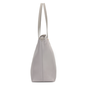 Bolsa Shopper Universitária Nylon Cinza -