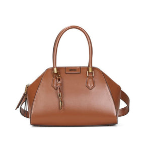 Bolsa Soft Marrom Safari Alça Dupla -