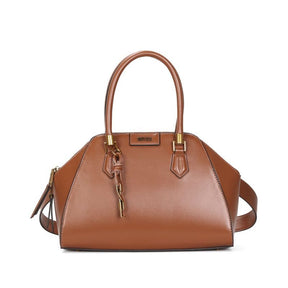 Bolsa Soft Marrom Safari Alça Dupla -