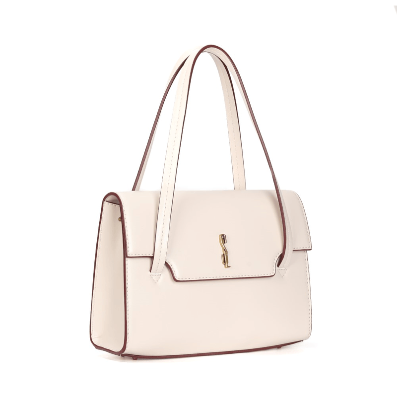 Bolsa Soft Off White Alça Dupla -
