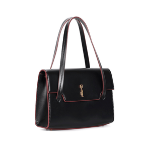 Bolsa Soft Preta Alça Dupla -