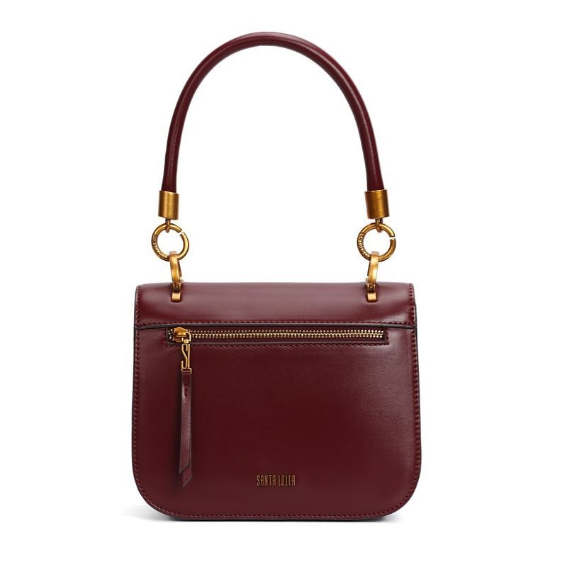 Bolsa Soft Vermelho Ruby Alça De Ombro -