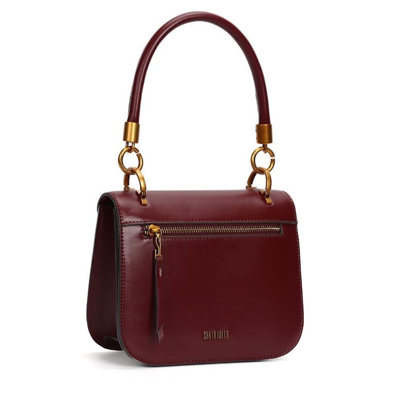 Bolsa Soft Vermelho Ruby Alça De Ombro -