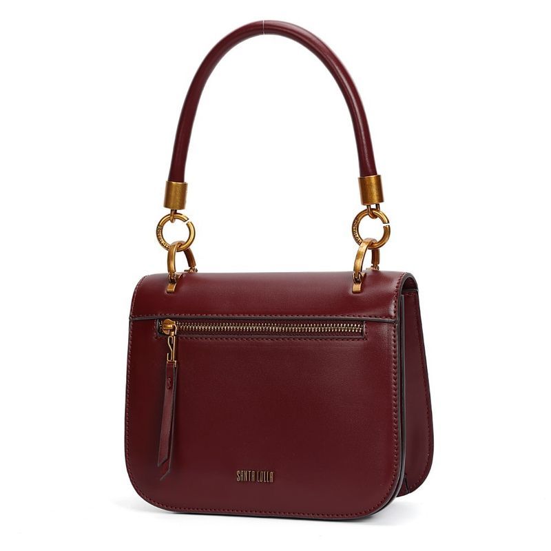 Bolsa Soft Vermelho Ruby Alça De Ombro -