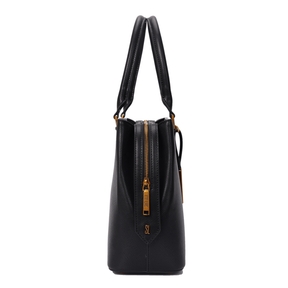 Bolsa Tote Risco Preta Duas Alças -