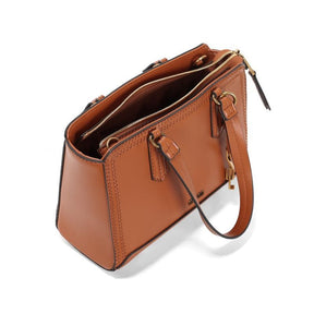 Bolsa Tote Soft Marrom Duas Alças -