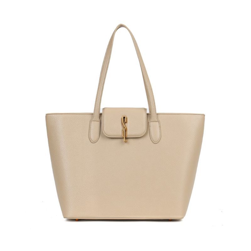Bolsa shopper grande floater bege Claro -