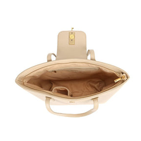 Bolsa shopper grande floater bege Claro -