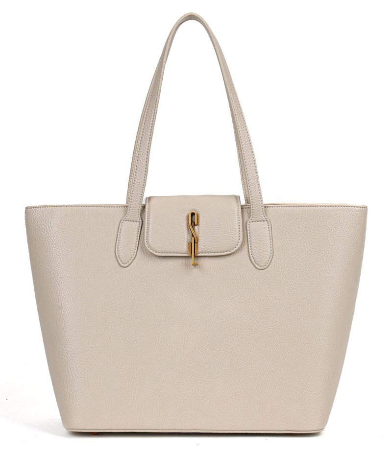 Bolsa shopper grande floater bege Claro -