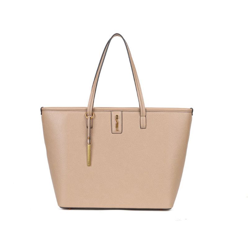 Bolsa shopper grande floater bege -