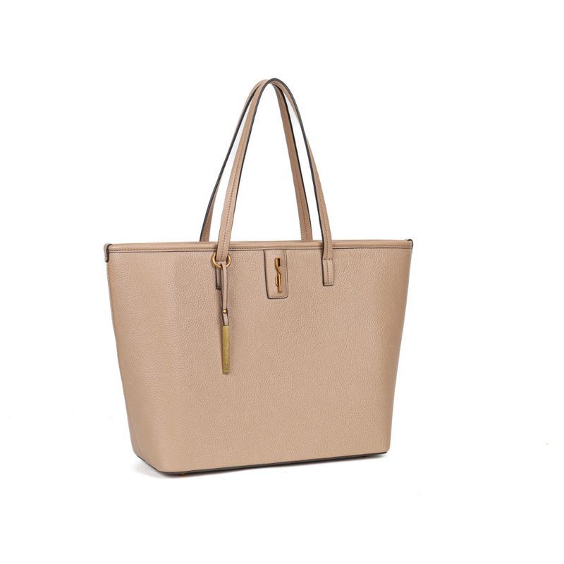 Bolsa shopper grande floater bege -