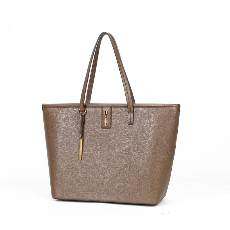 Bolsa shopper grande floater marrom taupe -
