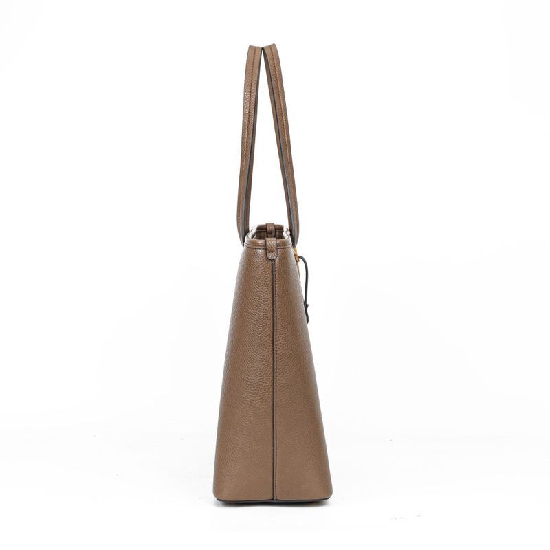 Bolsa shopper grande floater marrom taupe -