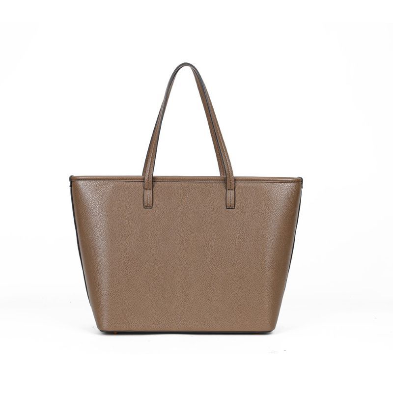 Bolsa shopper grande floater marrom taupe -