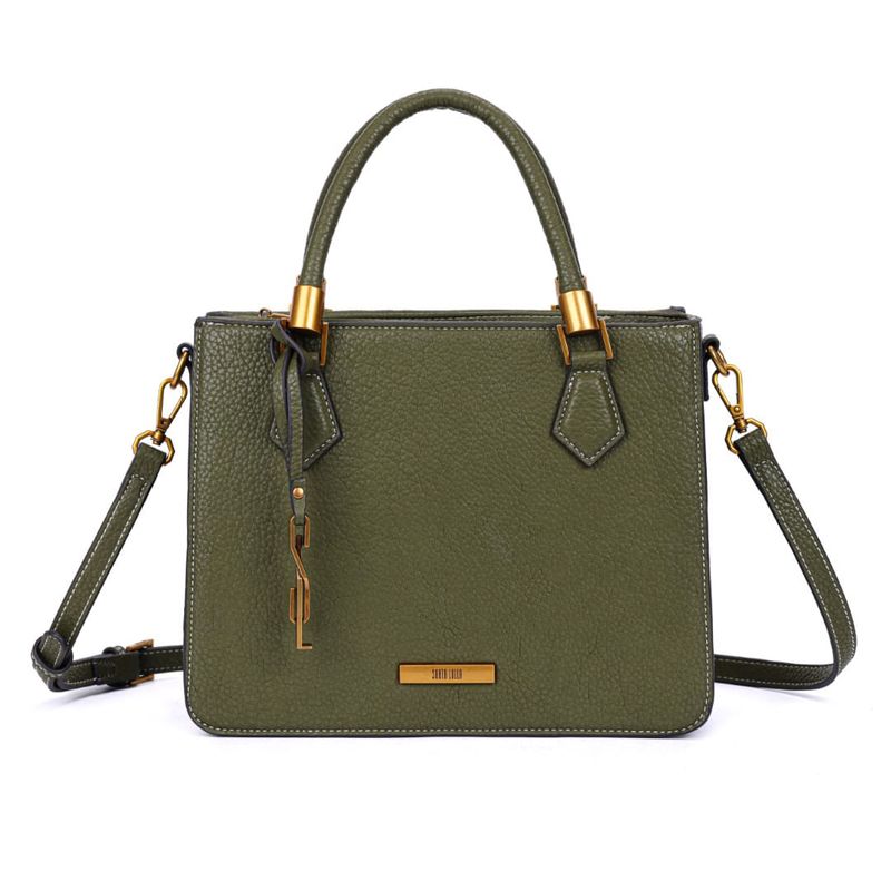 Bolsa tote floater preta pespontos -