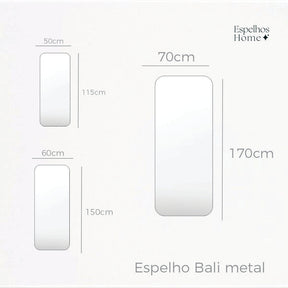 Espelho Bali Metal