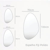 Espelho Fiji Polido