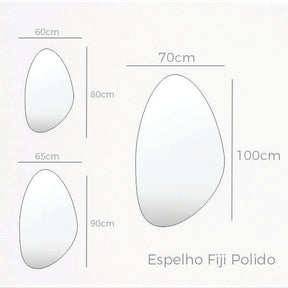 Espelho Fiji Polido