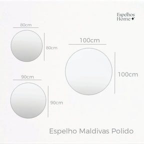 Espelho Maldivas Polido