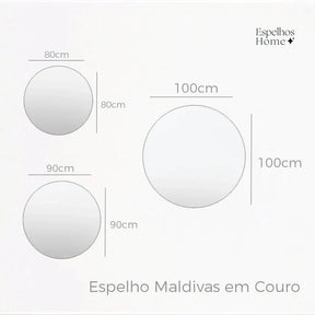 Espelho Maldivas Alumínio