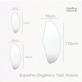 Espelho Orgânico Taiti Polido