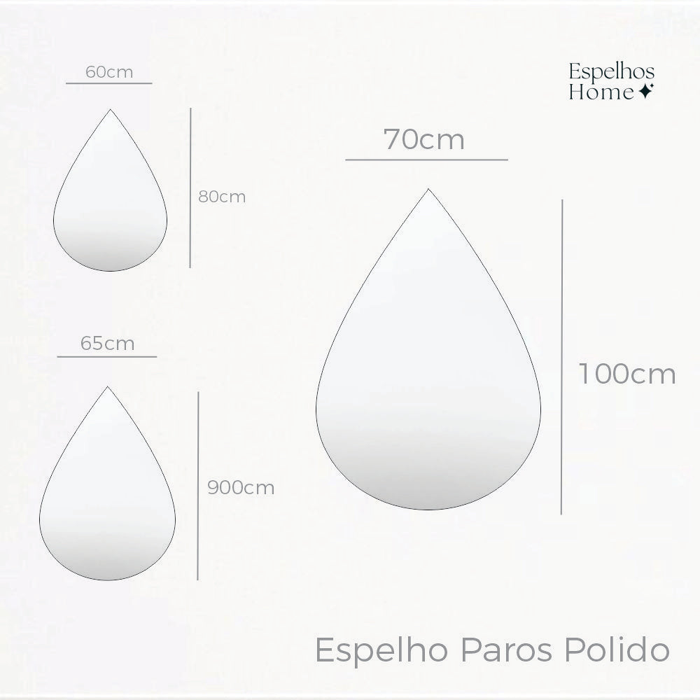 Espelho Paros Polido
