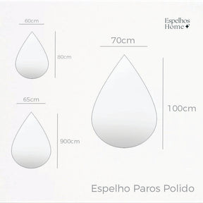 Espelho Paros Polido