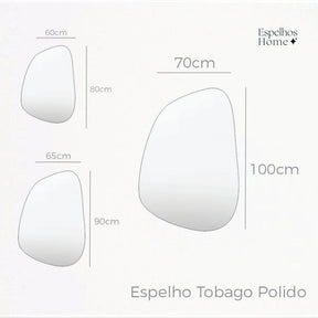Espelho Tobago Polido