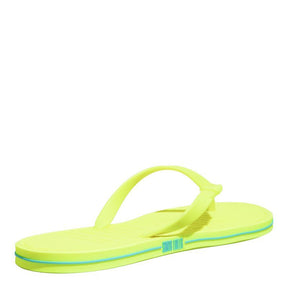 Flip Flop Borracha Amarelo Lime Fluor -