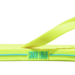 Flip Flop Borracha Amarelo Lime Fluor -