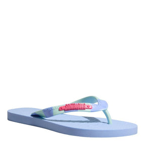 Flip Flop Borracha Azul Bebe -