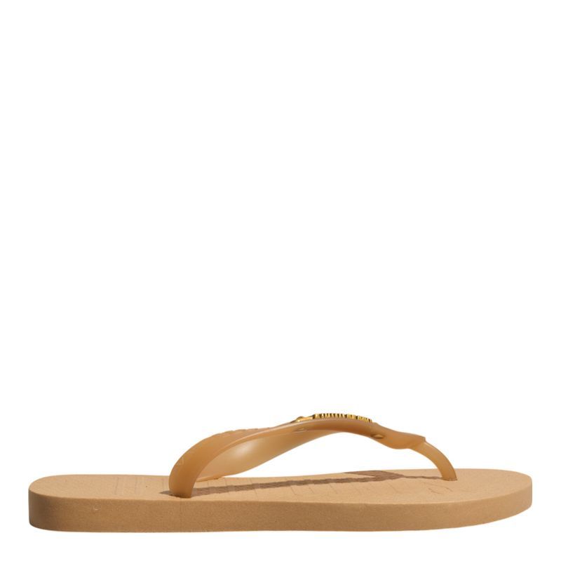 Flip Flop Borracha Bege Egido -