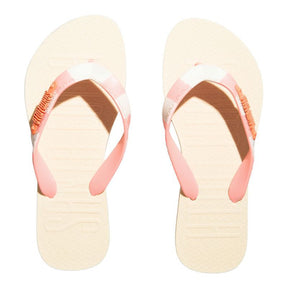 Flip Flop Borracha Off White -
