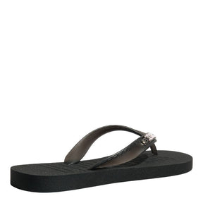 Flip Flop Borracha Preto -