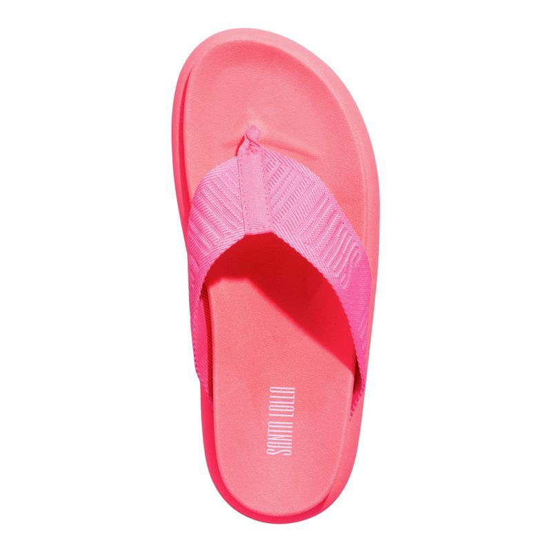 Plataforma Borracha Bright Pink -