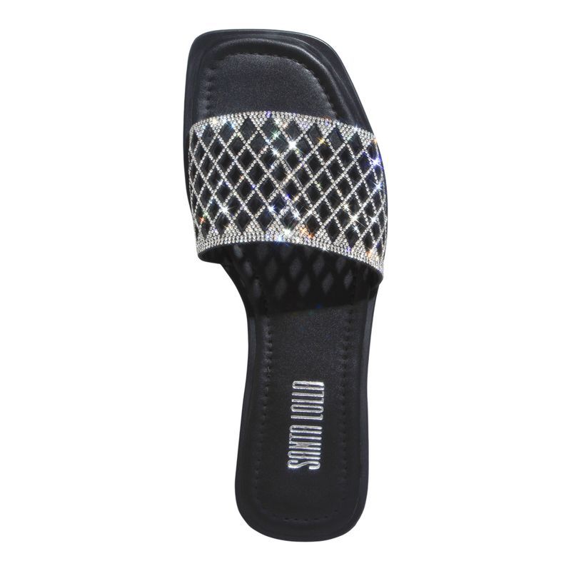Rasteira Manta Cristal Cristal -