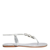 Rasteira Metallic Ultra Prata -