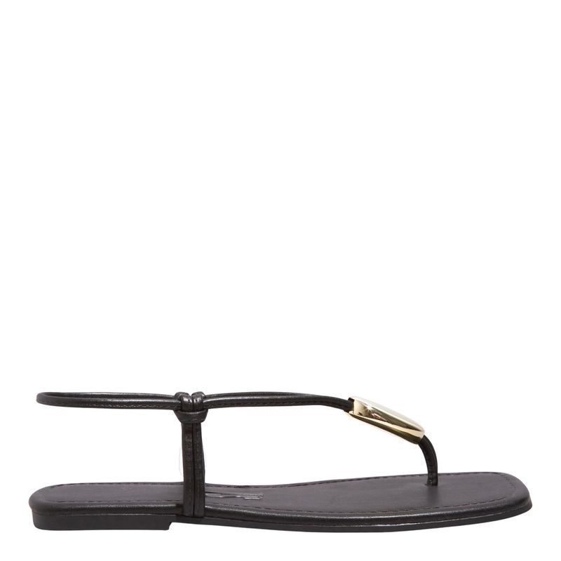 Rasteira Napa Soft Preto -
