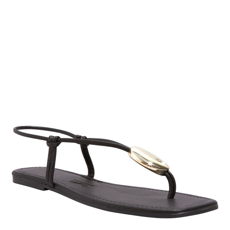 Rasteira Napa Soft Preto -