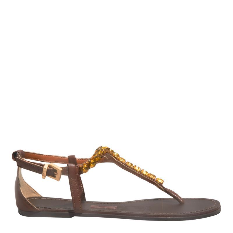 Rasteira Napa Soft Terra -