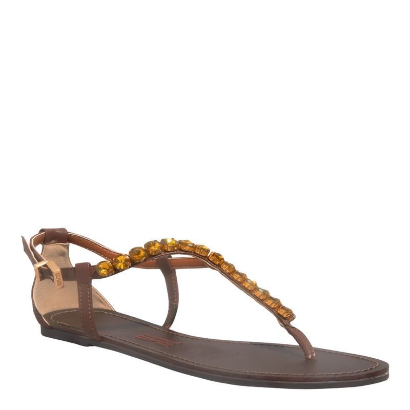 Rasteira Napa Soft Terra -