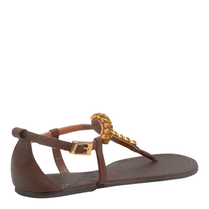 Rasteira Napa Soft Terra -
