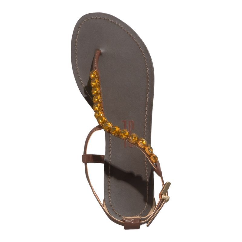 Rasteira Napa Soft Terra -