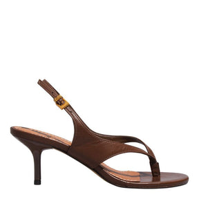 Sandália Couro Pelica Soft Conhaque -